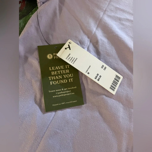 Parks Project Tree Of Knowledge Long Sleeve Tee, Purple, M, NWT - Picture 8 of 8